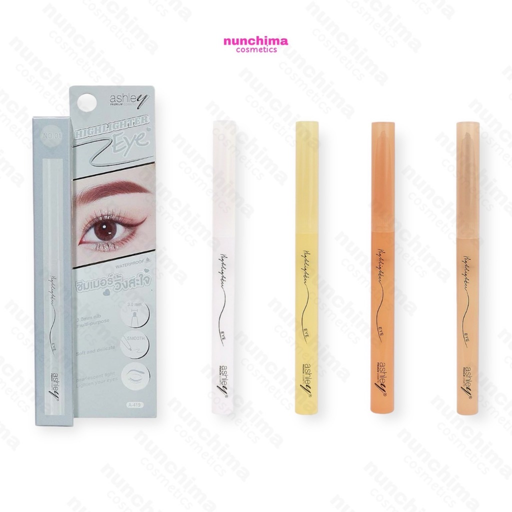 A-419 Ashley Highlightter Eye แอชลลี่ย์ ไฮไลท์เตอร์ อาย อายแชโดว์