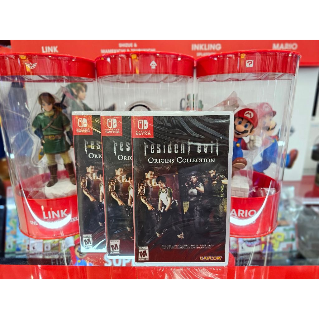 [พร้อมส่ง สต๊อกไทย]Nintendo: Resident Evil & Bio Hazard Origins Collections (US Z1 แท้) สำหรับ Nintendo Switch