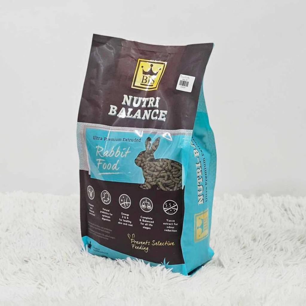 CatHoliday บีไอเอส นิวทริบาลานซ์ BIS Nutri balance Ultra Premium Rabbit Food อาหารกระต่าย ขนาด 2 kg. รูปที่ 3