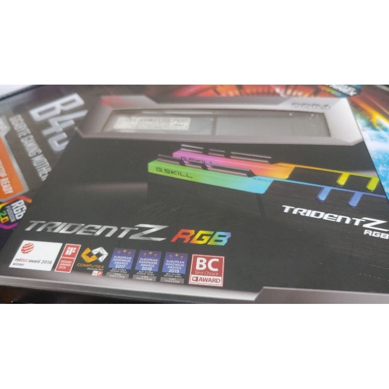 RAM G.skill Trident Z RGB DDR4 16GB(8GB×2) 3200MHz มือสอง
