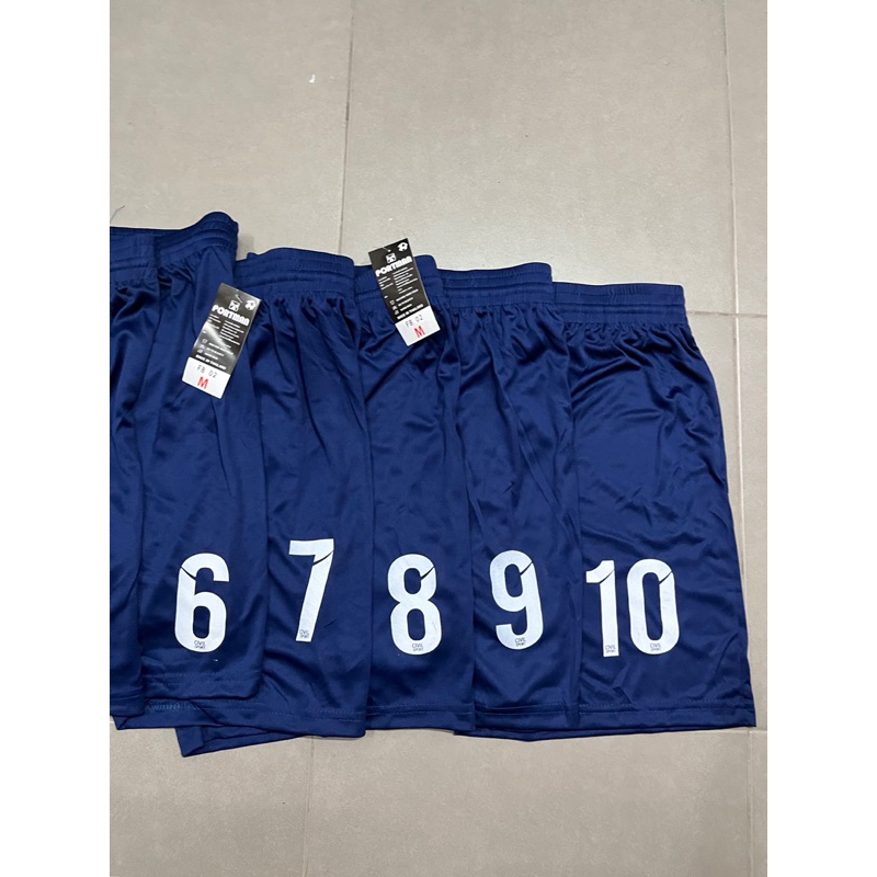 NAVY กางเกงบอล  เลือกเบอร์ได้ กางเกงกีฬาขาสั้น กางเกงกีฬา ระบายเหงื่อได้ - รูปที่ 5