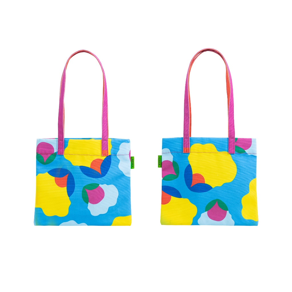 CELLS. กระเป๋าผ้า รุ่น Rainforest-Tote-XS-001-01