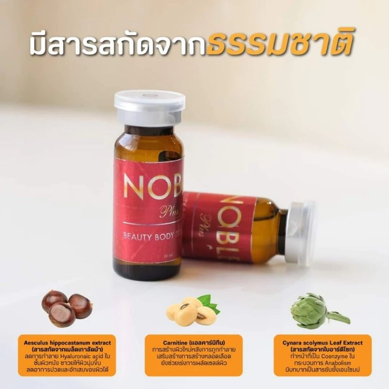 Noble​ Firmimg Solution Serum เซรั่มกระชับผิว Nobel plus สูตรใหม่ แพ็คเกจใหม่
