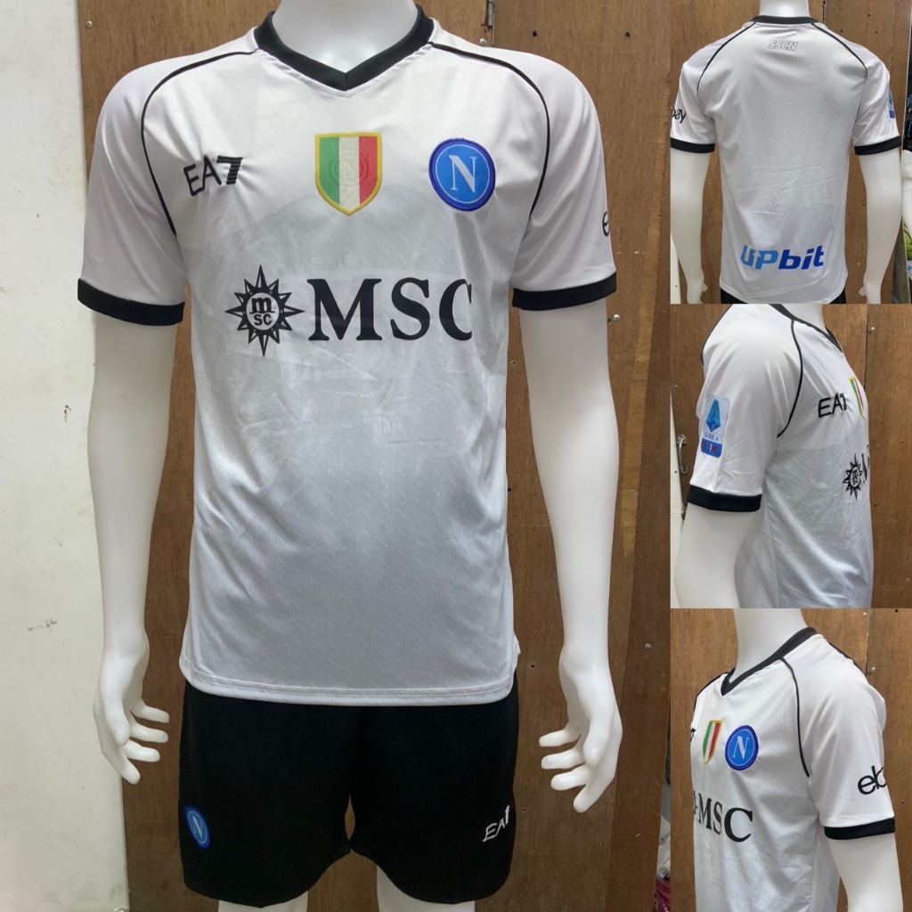 เสื้อกีฬา NAPOLI (2024)(เสื้อ+กางเกง)สินค้าดีมีคุณภาพสินค้าเรามีรับประกันทุกชิ้น