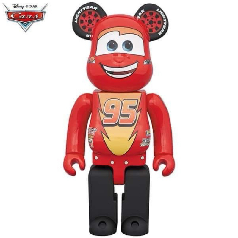 BearbrickLightningMcQueen1000%💯17,500บาท