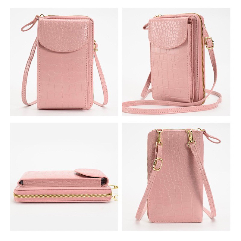 Oh! So Cute CARMEN PU Leather Bag กระเป๋าสะพาย ใส่มือถือสุดชิค! ลดแรง🔥 ส่งฟรี!