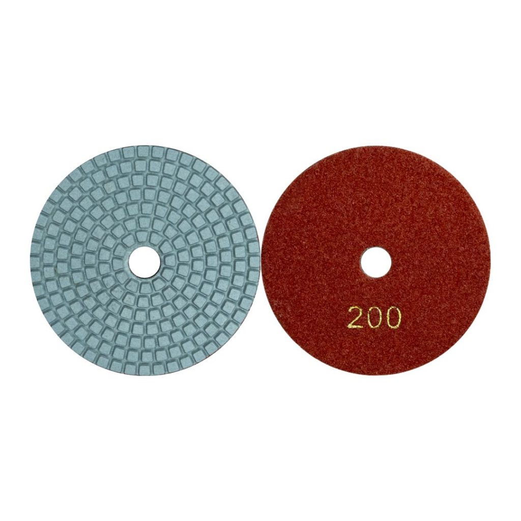 ใบขัดน้ำ เบอร์ 200 WET POLISHING PADS NUMBER 200 Marble tools Granite tools Tile tools