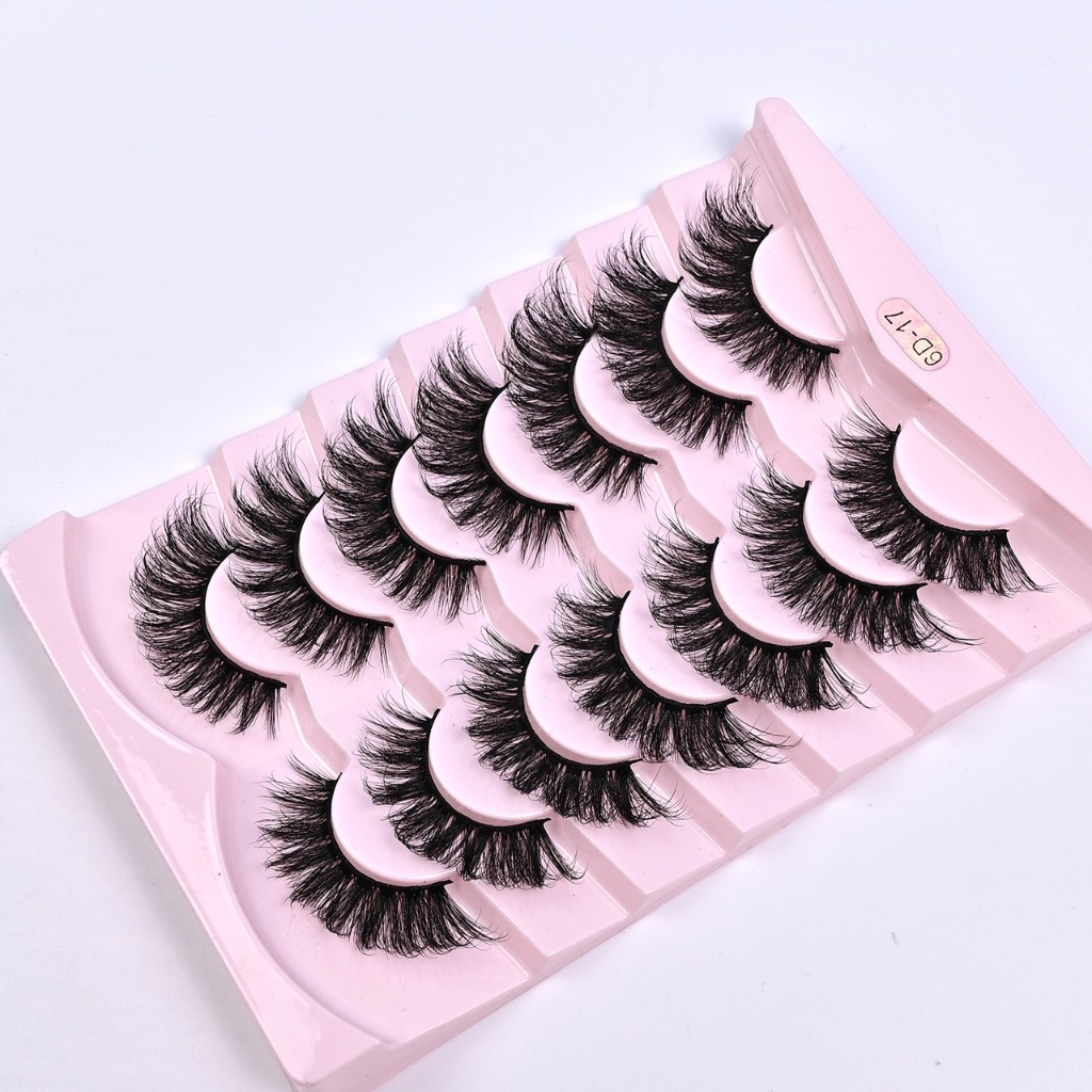 ขนตาปลอม รุ่น ARIFAH ขนตาปลอมสายฝอ ขนตาปลอม 3D  ขนมิ้งค์ ขนนุ่มเบาฟู ความยาว 18mm. ราคา ถูกที่สุด ดีลบีเคเค แกลเลอรีภาพที่ 5
