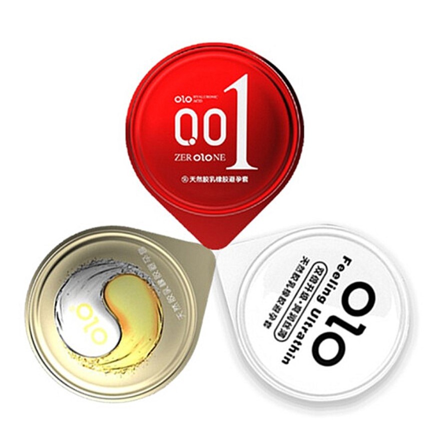 ถุงยางอนามัย โอ แอล โอ บาง 0.01 แพค 5 ชิ้น ขนาด 49-54mm ใส่ได้