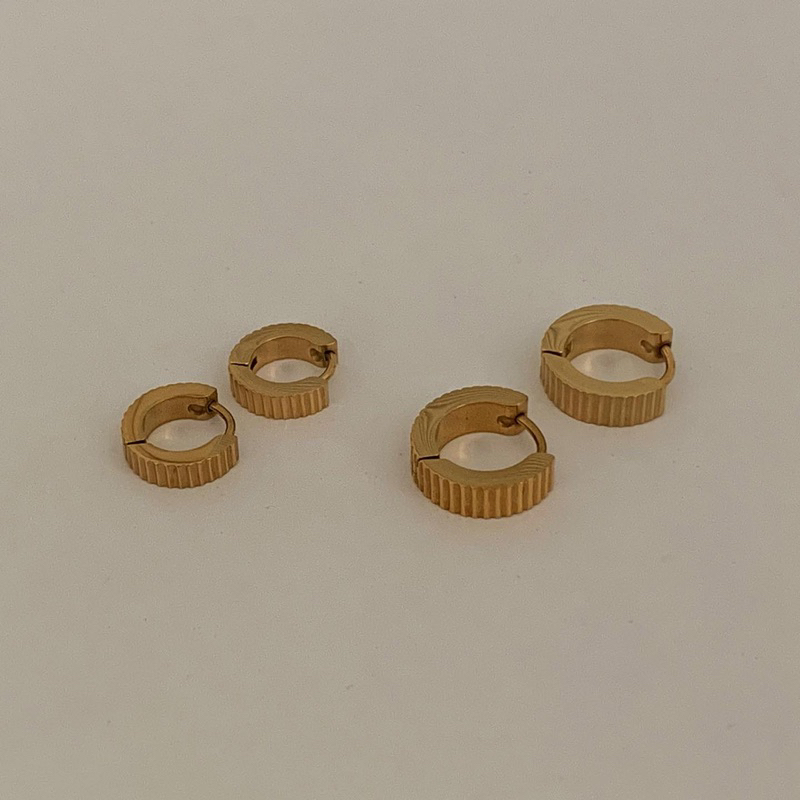 ต่างหูสเตนเลส HER OBJECTIVE_LUIS CLASSIC EARRINGS