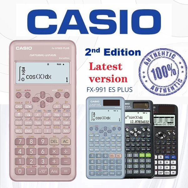 พร้อมส่ง-เครื่องคิดเลข Casio fx-991ES PLUS-2 เครื่องคิดเลขวิทยาศาสตร์ Casio ของใหม่ ประกันศูนย์