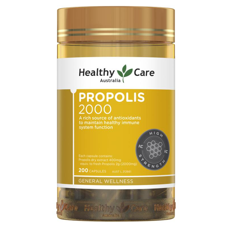 Healthy Care - Propolis 2000mg 200 Capsules