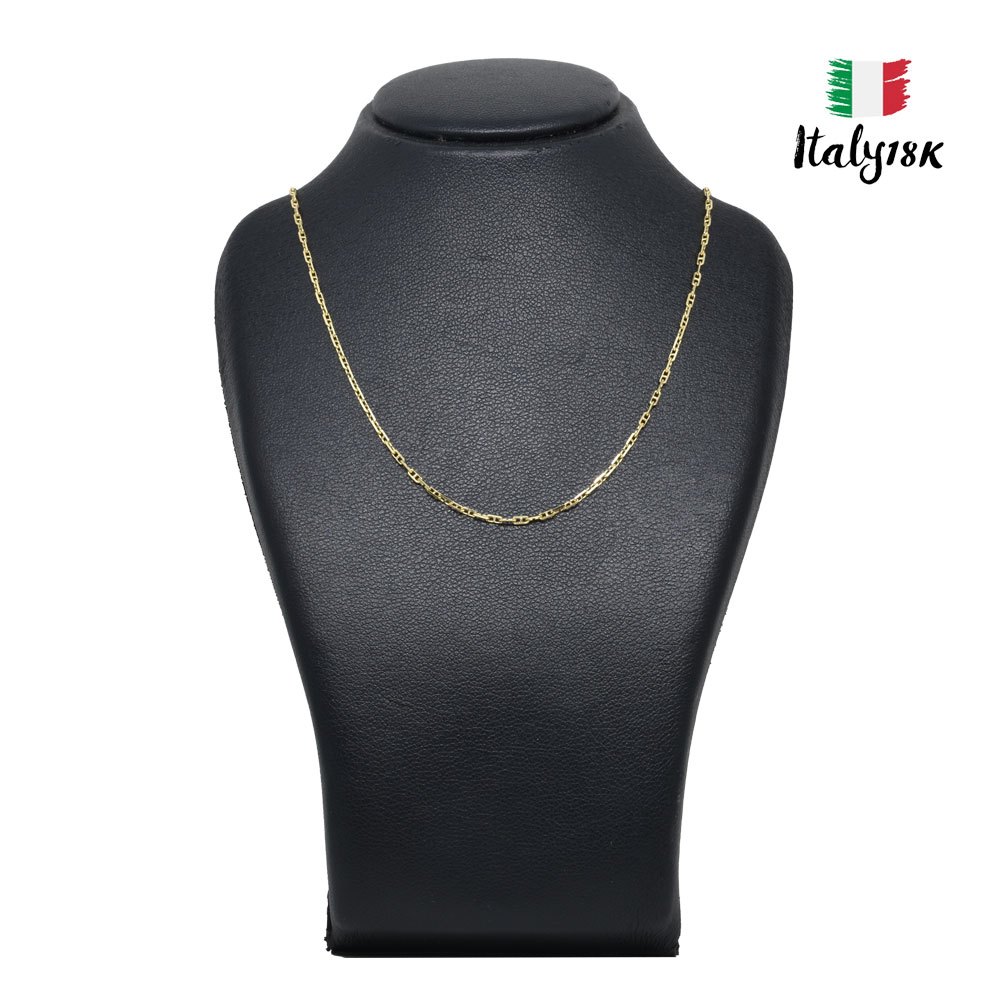 สร้อยคอทองคำแท้ สร้อยอิตาลี่ ITALY 18K (Au 750) กุชชี่ C01001