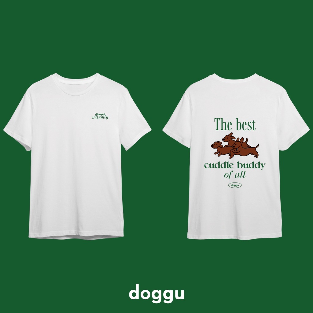 DOGGU PETS The best cuddle buddy T-shirt