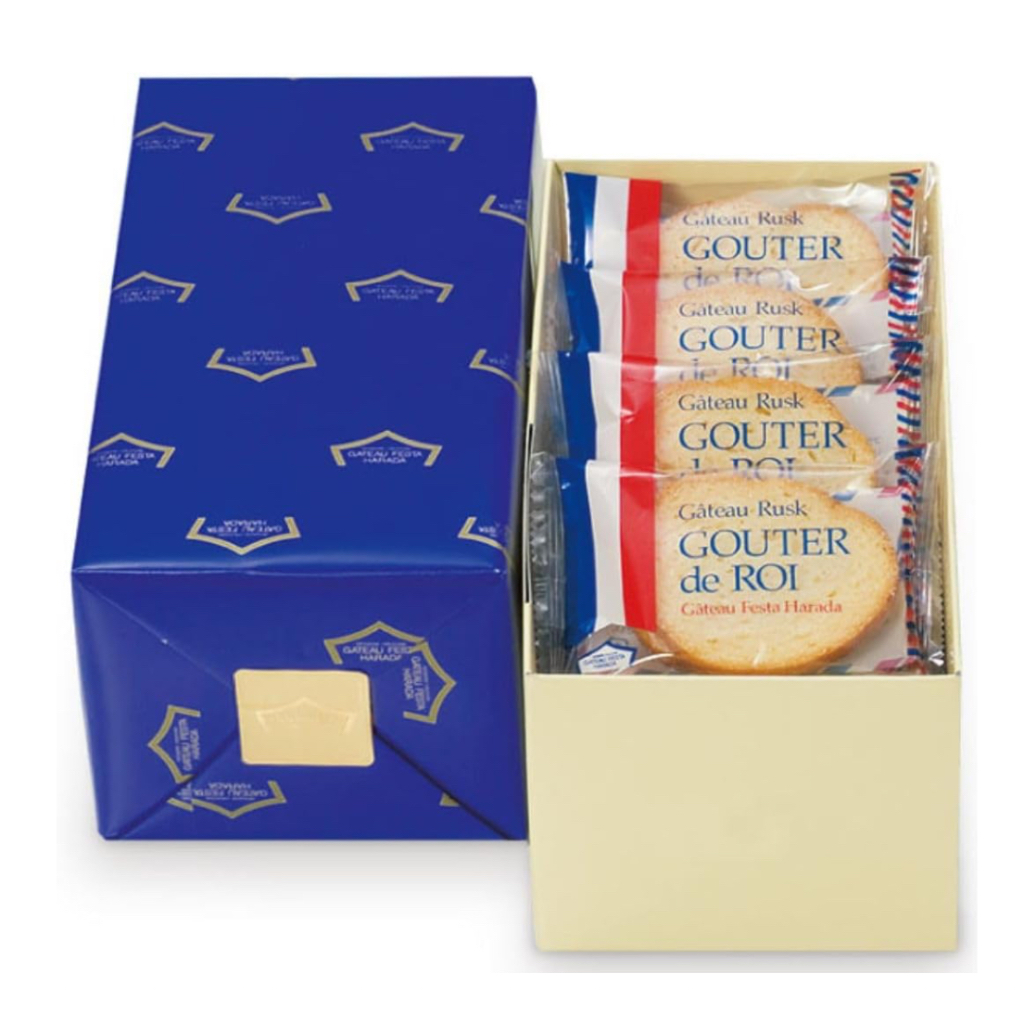 【Made In Japan 】Harada Rusk Sweets Gateau Festa Harada Gute De Roi R413 ถุง 26 แผ่น