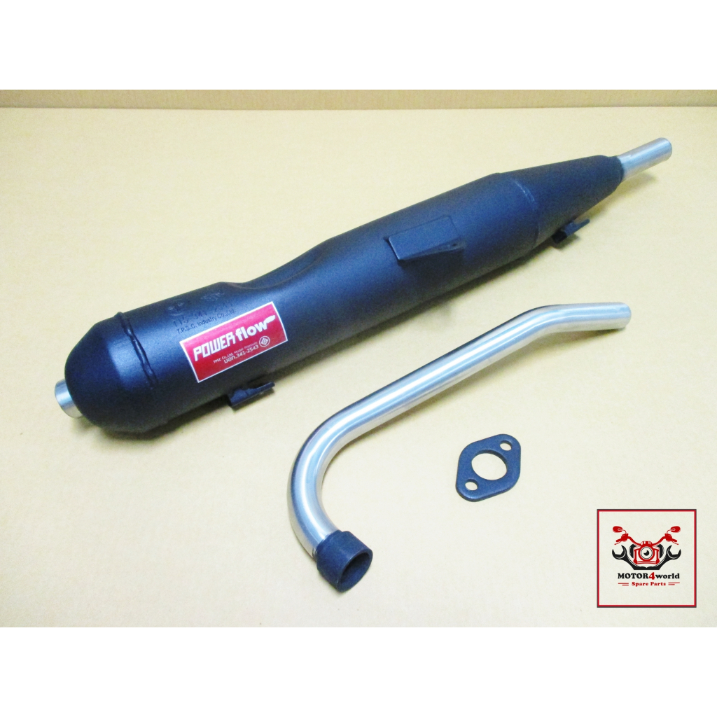 EXHAUST MUFFLER & HEADER  SET Fit For HONDA DREAM SUPER CUB (2019) // ท่อไอเสีย พร้อมคอท่อสเตนเลส