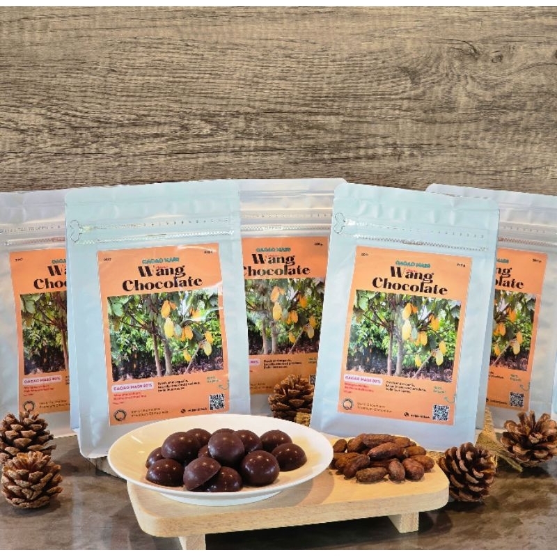 โกโก้แมส 80% (cacao mass) 250g.