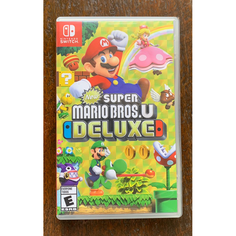 แผ่นเกมส์(มือสอง)Nintendo Switch Super Mario Bros U Deluxe
