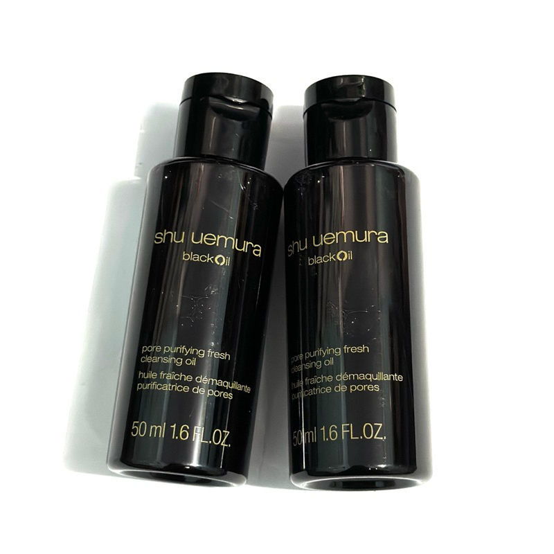ครีนซิ่งออยสุตรใหม่ ชูอูเอมูระ SHU UAMURA black Oil pore purifying fresh cleansing oil ขนาด 50 ml ของแท้ 💯%