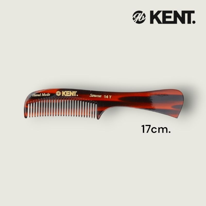 หวี KENT 14T: Handmade 170mm Rake Comb Thick Hair