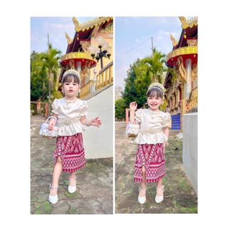 ชุดไทยเด็ก 1-5ปี ส่งไว😘มาใหม่ สวยมาก😘