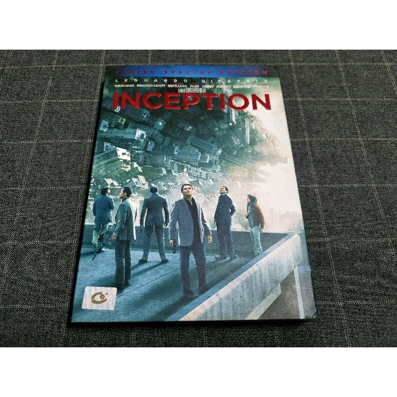 DVD ภาพยนตร์แอ็คชั่น ไซไฟทริลเลอร์ โจรกรรมความฝันสุดระทึก จากผู้กำกับ Christopher Nolan "Inception /