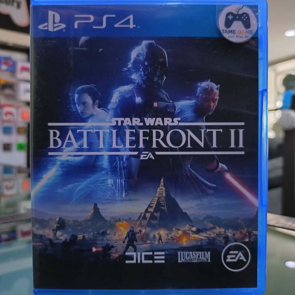 (ภาษาอังกฤษ) มือ2 PS4 Star Wars Battlefront II เกมPS4 แผ่นPS4 มือสอง (เล่นกับ PS5 ได้ Star war Battlefront2 Battle Front