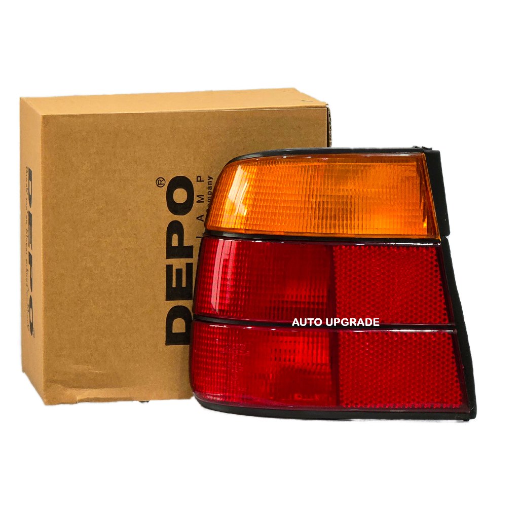 (Depo) ไฟท้าย BMW E34 Series 5 สีส้มแดง