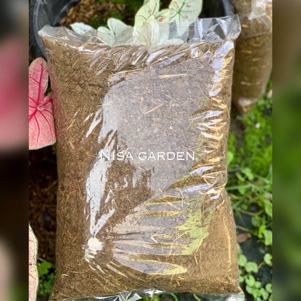 ปุ๋ยคอก มูลวัววแท้ 100% แห้งสนิท ไร้กลิ่น คุณภาพสูง