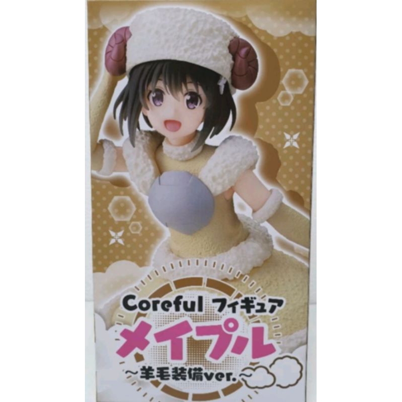 มือ1 ของแท้ Bofuri Figure Coreful Pvc Maple Sheep Equipment / Taito