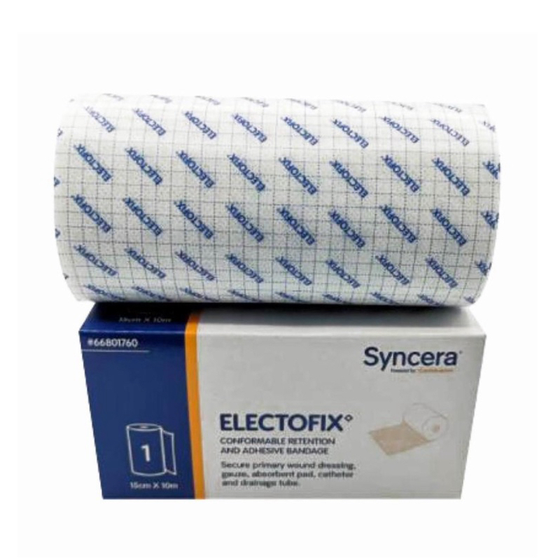🩹Electofix 10 Cm.x 10 M. เทปใช้ปิดแผล ยึดหยุ่นสูง