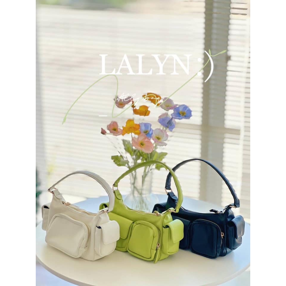 𝑨𝑳𝑳𝒀 : แอลลี่ งานสั่งผลิตป้ายแบรนด์ LALYN รุ่นนี้เป็นรุ่นพิเศษ มีถุงผ้า และกล่องกระดาษเฉพาะรุ่นนะคะ