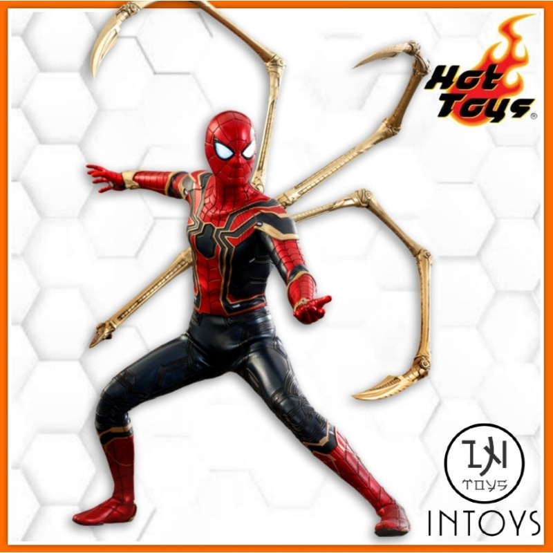 HOT TOYS -​ IRON SPIDER / SPIDER-MAN​ -​ MMS 482 : AVENGERS​ INFINITY​ WAR