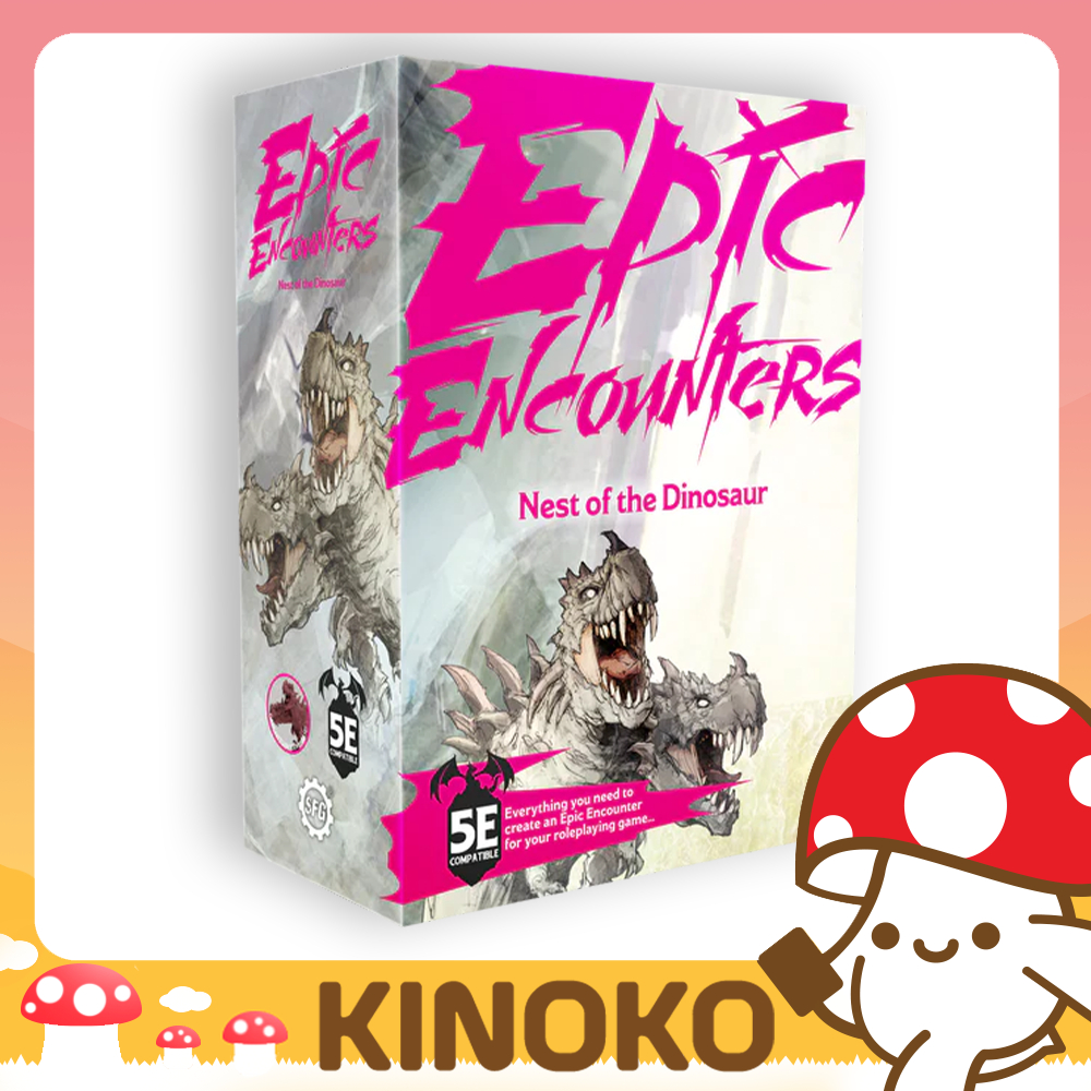 Epic Encounters : Nest of the Dinosaur จาก Kinoko Card Game Shop | Dungeons and Dragons DND D&D TRPG