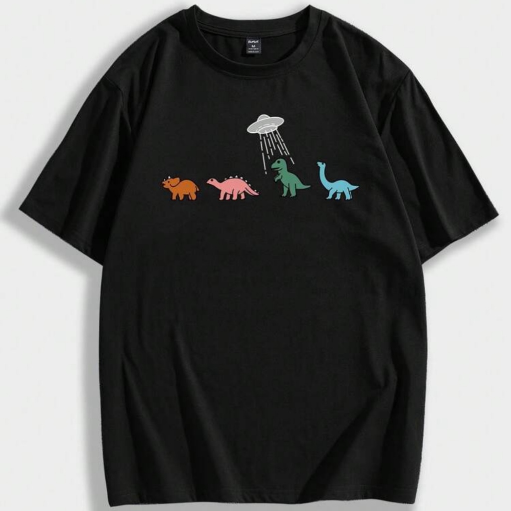 T-shirt เสื้อยืด แขนสั้น คอกลม ใส่สบาย ส่งจากไทย ผ้าเบา