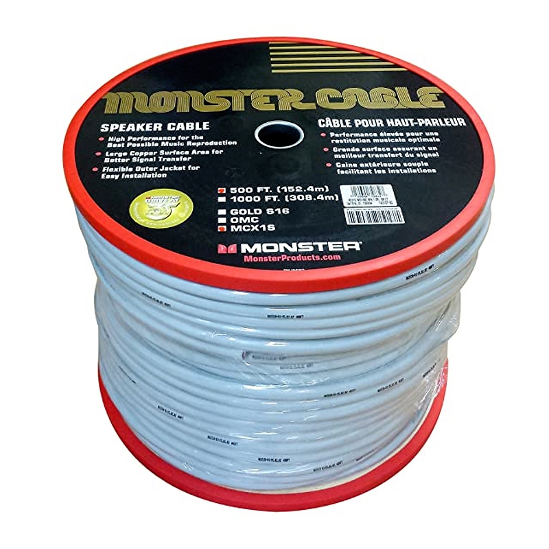 ของแท้ 100% Monster MCX-1s Speaker Cable สายลำโพงตัดแบ่ง Mseries / 14 Gauge / แบ่งขายราคาต่อเมตร
