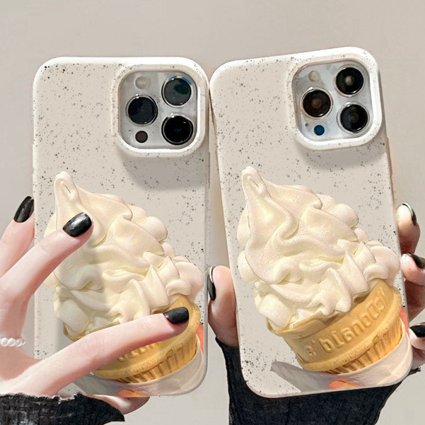[ท้องถิ่น] เคสโทรศัพท์วัสดุกรวยข้าวสาลีเข้ากันได้กับiPhone X XR XS 14 7 8 11 12 13 Pro Max 7 8 Plus SE 2020 12 13 MINI