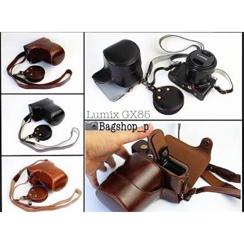 เคสกล้องพร้อมส่ง FullCase Lumix Gx-85 เปิดช่องใส่แบตได้