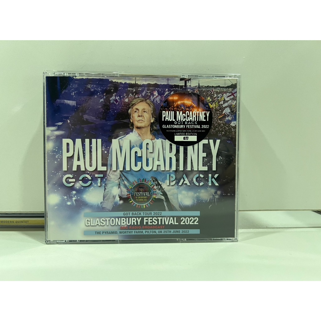 3 CD MUSIC ซีดีเพลงสากล PAUL MCCARTNEY/GLASTONBURY FESTIVAL 2022 (B8G15)