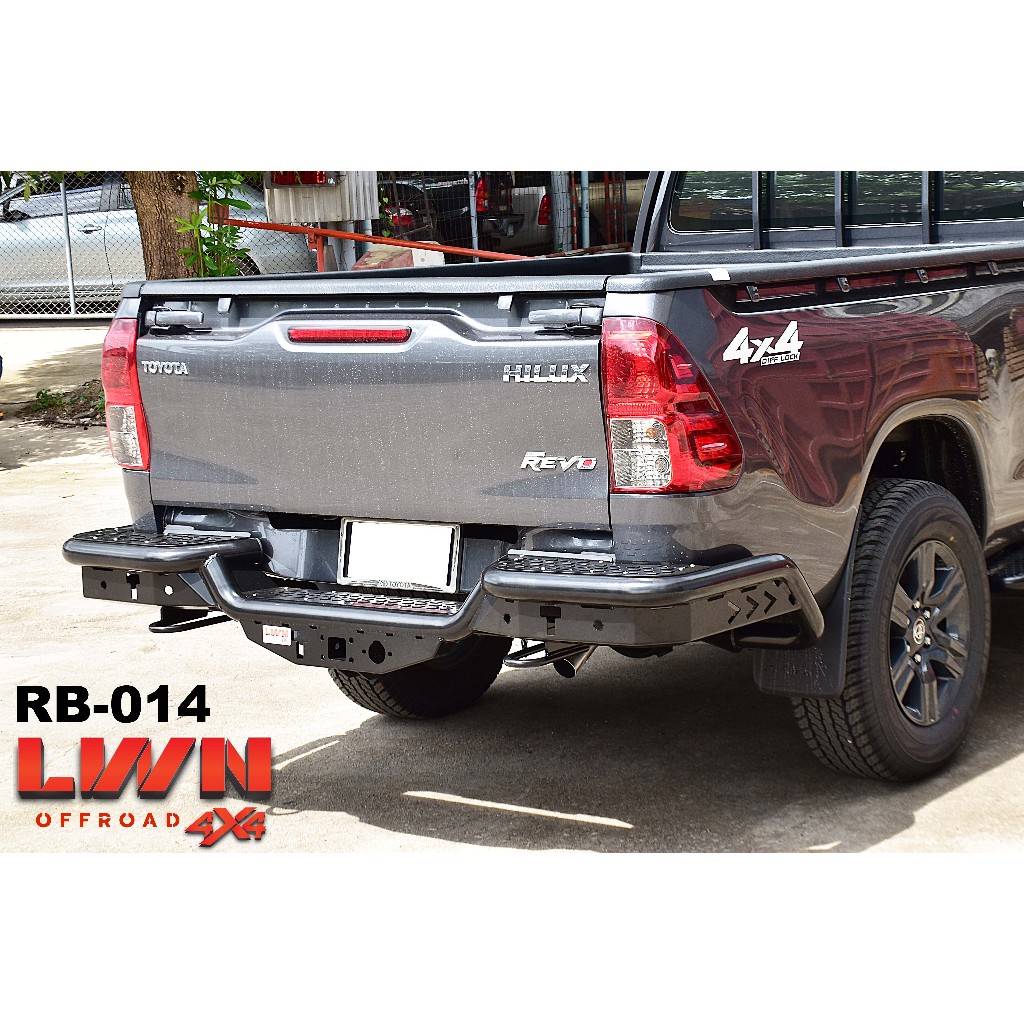 กันชนหลัง Toyota Revo รุ่น RB-014 แบรนด์ LWN4x4 กันชนหลังออฟโรด OFF ROAD โตโยต้า รีโว่ ของแท้ LWN4x4