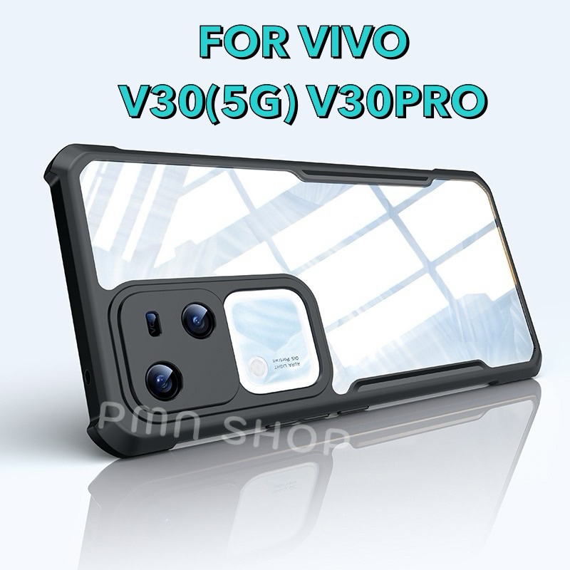 เคส VIVO V30(5G)/V30PRO (5G) News cas เคสคลุมกล้อง TPU กันมุมกันกระแทก ขอบนิ่มหลังใส สินค้าพร้อมส่งจ