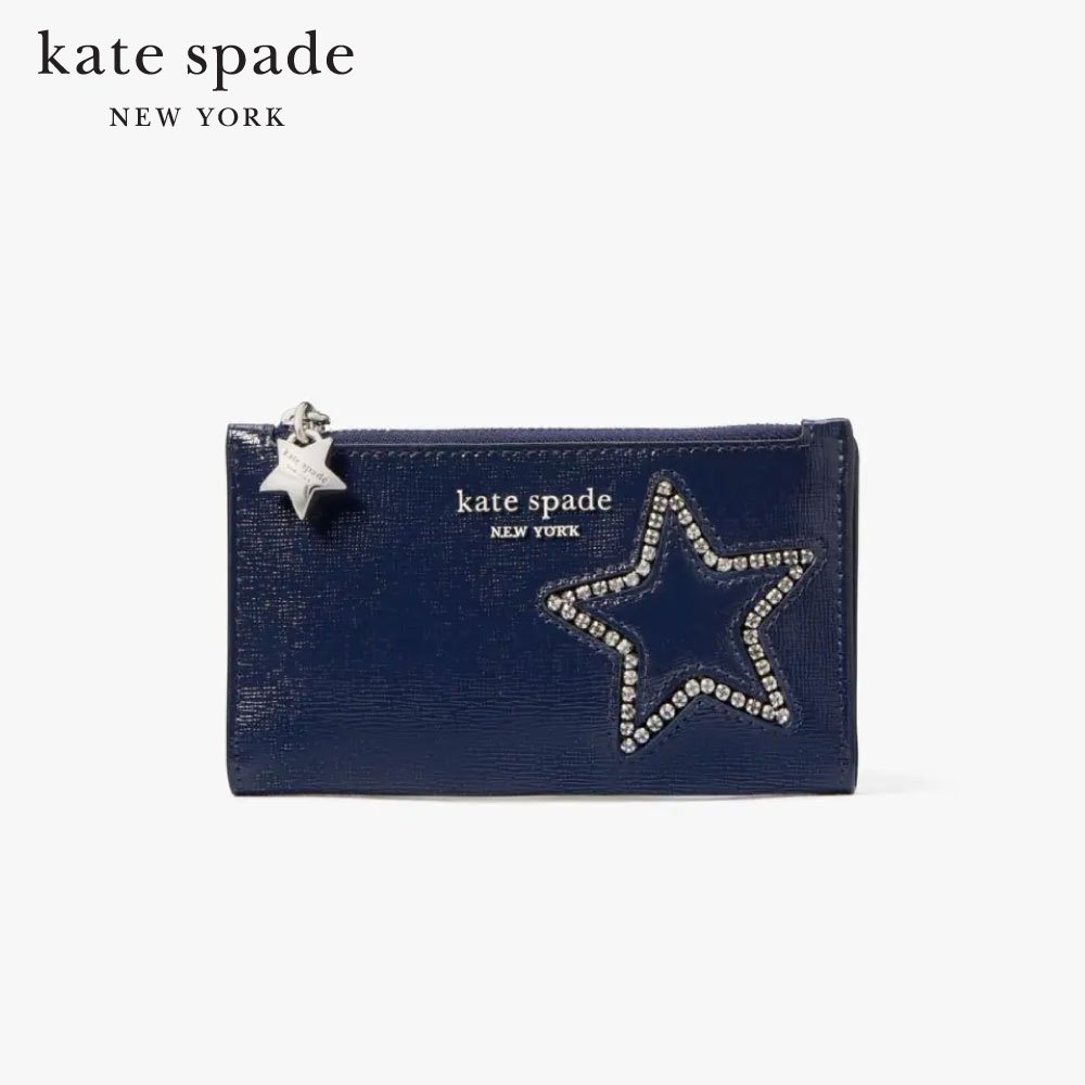 KATE SPADE NEW YORK STARLIGHT SMALL SLIM BIFOLD WALLET KE072 กระเป๋าสตางค์