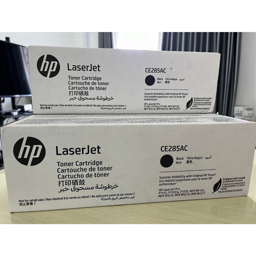 หมึกพิมพ์แท้ สำหรับ hp Laser Jet รุ่น CE285AC (หมึกแท้ 100%)
