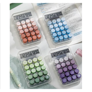 📌พร้อมส่ง 📌 เครื่องคิดเลข 12หลัก หน้าจอขนาดใหญ่ เครื่องเขียน โรงเรียน สํานักงาน สีพาสเทล calculator