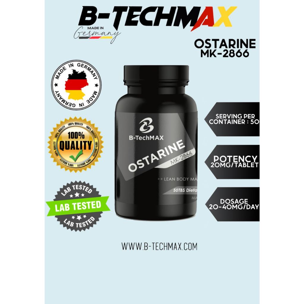 B-TechMax Sarms Ostarine MK-2866 20mg 50 tabs