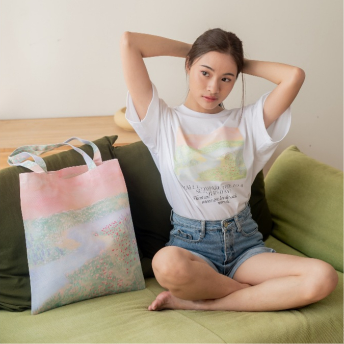 ✨NEW✨Vibes.brandd⌇Charlotte & Sogen tote bag - กระเป๋าผ้าแคนวาส