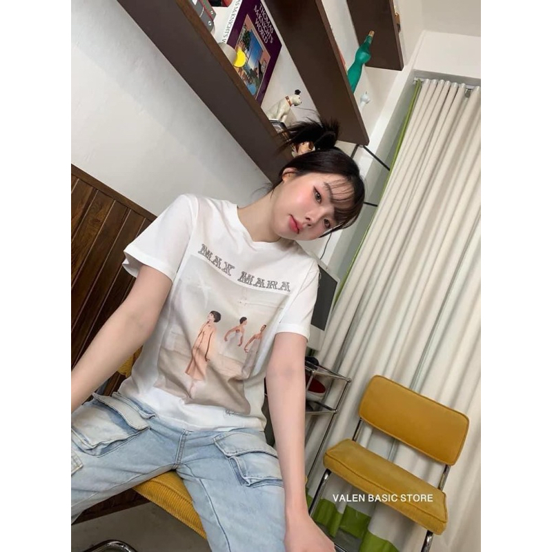 ช่วยอ่านดีเทลรายละเอียดก่อนสั่งซื้อนะ VALEN BASIC STORE เสื้อยืดลาย Maxmar พร้อมส่งค่ะ