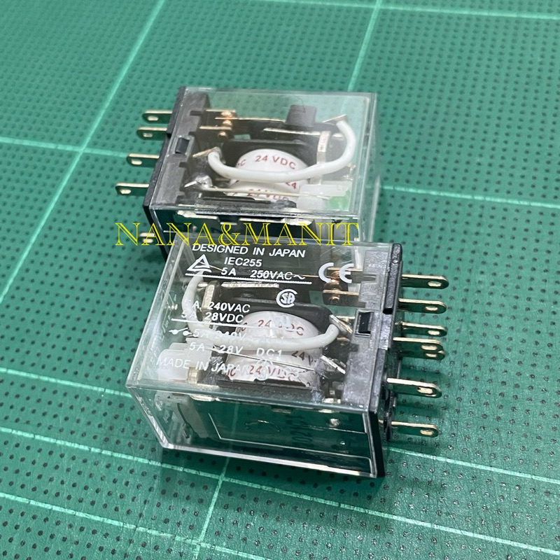 MY2N-D2 Relay OMRON 24VDC พร้อมส่งในไทย