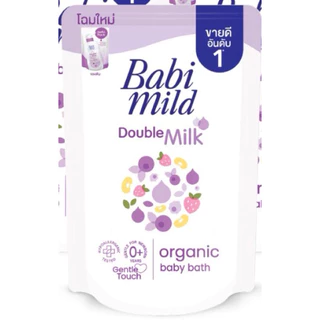 BabiMildชนิดเติม ผลิตภัณฑ์สบู่เหลว เบบี้มายด์ อัลตร้ามายด์ สวีท อัลมอนด์ / natural /sakura 350ml B14XX33