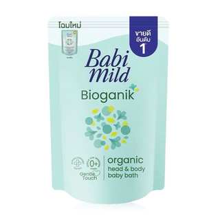 BabiMildชนิดเติม ผลิตภัณฑ์สบู่เหลว เบบี้มายด์ อัลตร้ามายด์ สวีท อัลมอนด์ / natural /sakura 350ml B14XX33